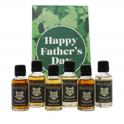 Happy Father's Day (Green) 6x3cl Whisky Gift Set