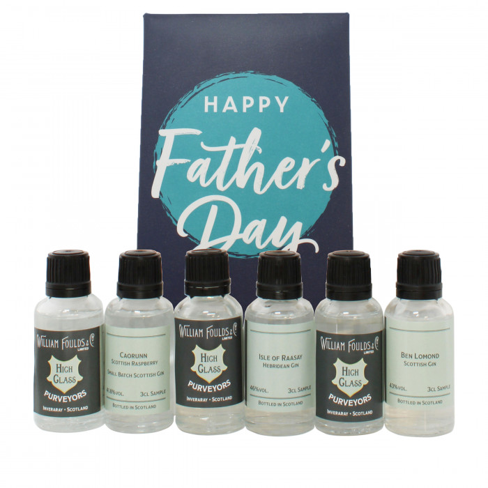 Happy Father's Day 6x3cl Gin Gift Set