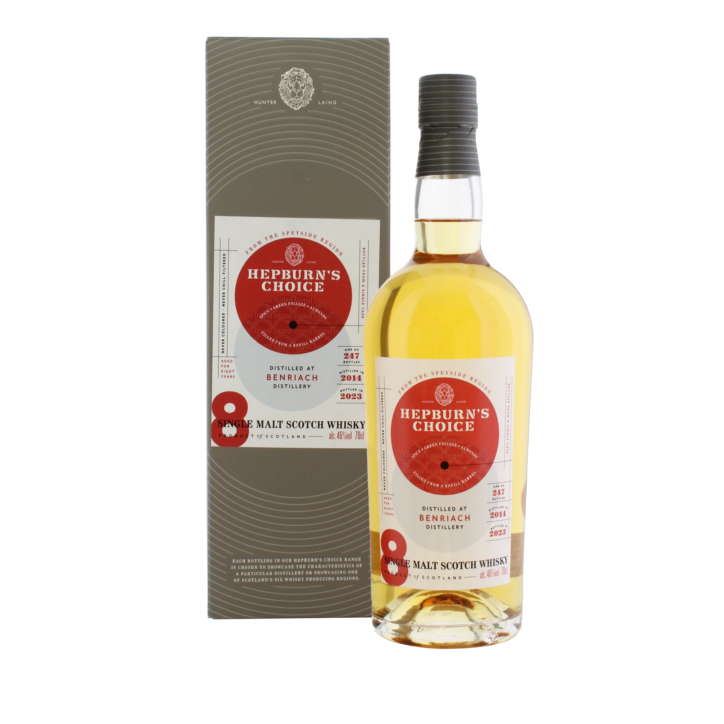Hepburn's Choice Benriach 2014 8 Year Old