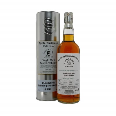Highland Park 1991 Signatory Vintage with box