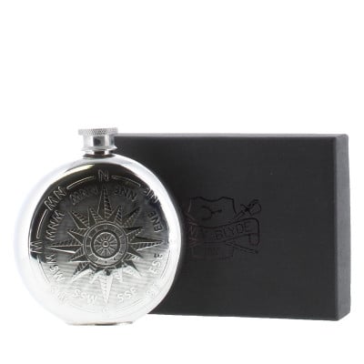 Round Flask Compass 6oz