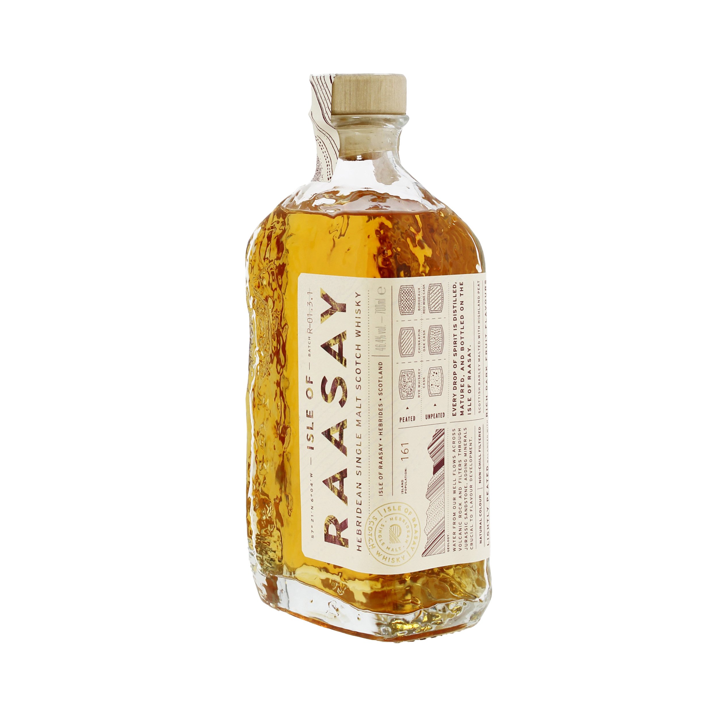 Isle of Raasay Single Malt Island Single Malt Scotch Whisky 70cl
