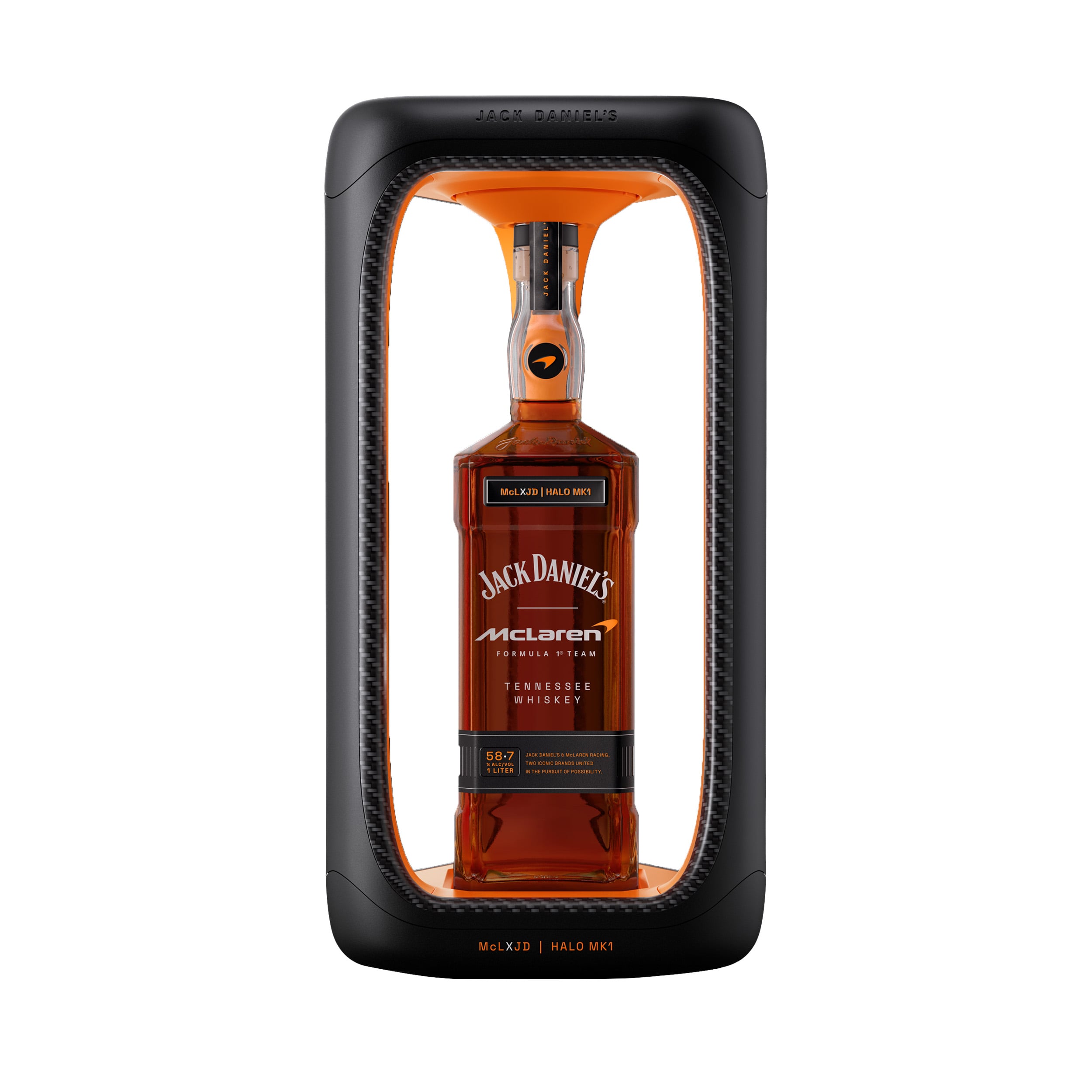 Jack Daniels McLaren Halo Mk1 Limited Edition 100cl | The Whisky Shop