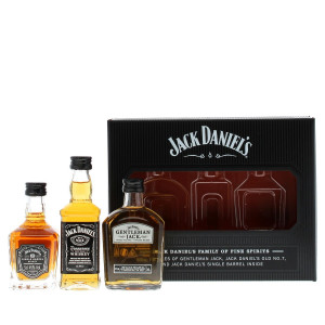Jack Daniel's Family Mini Pack 3 x 5cl