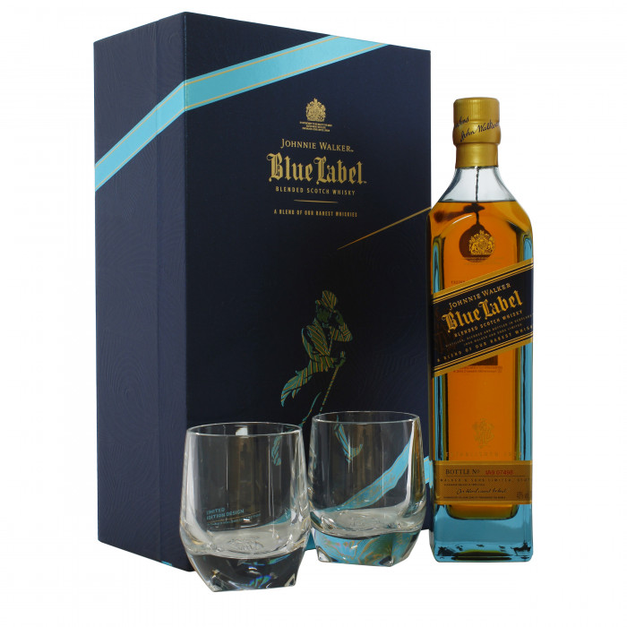Johnnie Walker Blue Label Gift Pack - Richard Malone Collection