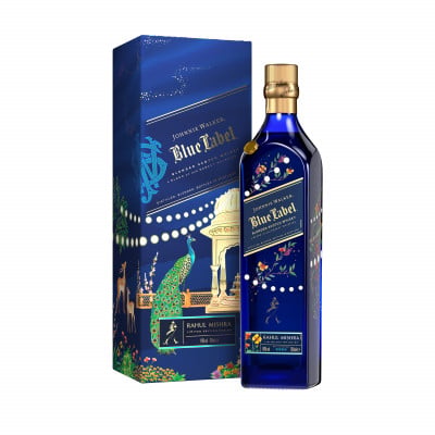 Johnnie Walker Blue Label x Rahul Mishra Limited Edition Design