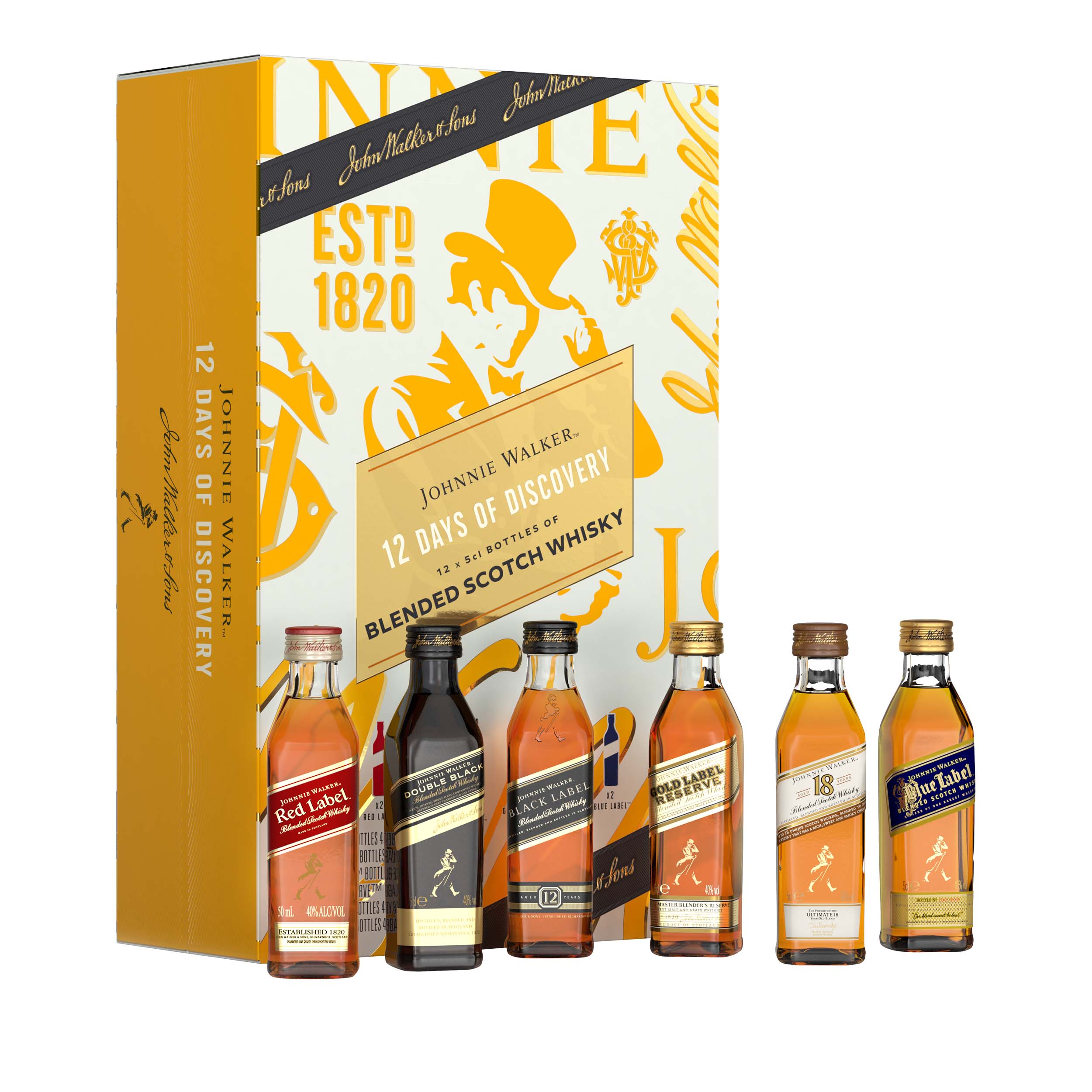 Johnnie Walker 12 Days of Discovery Advent Calendar