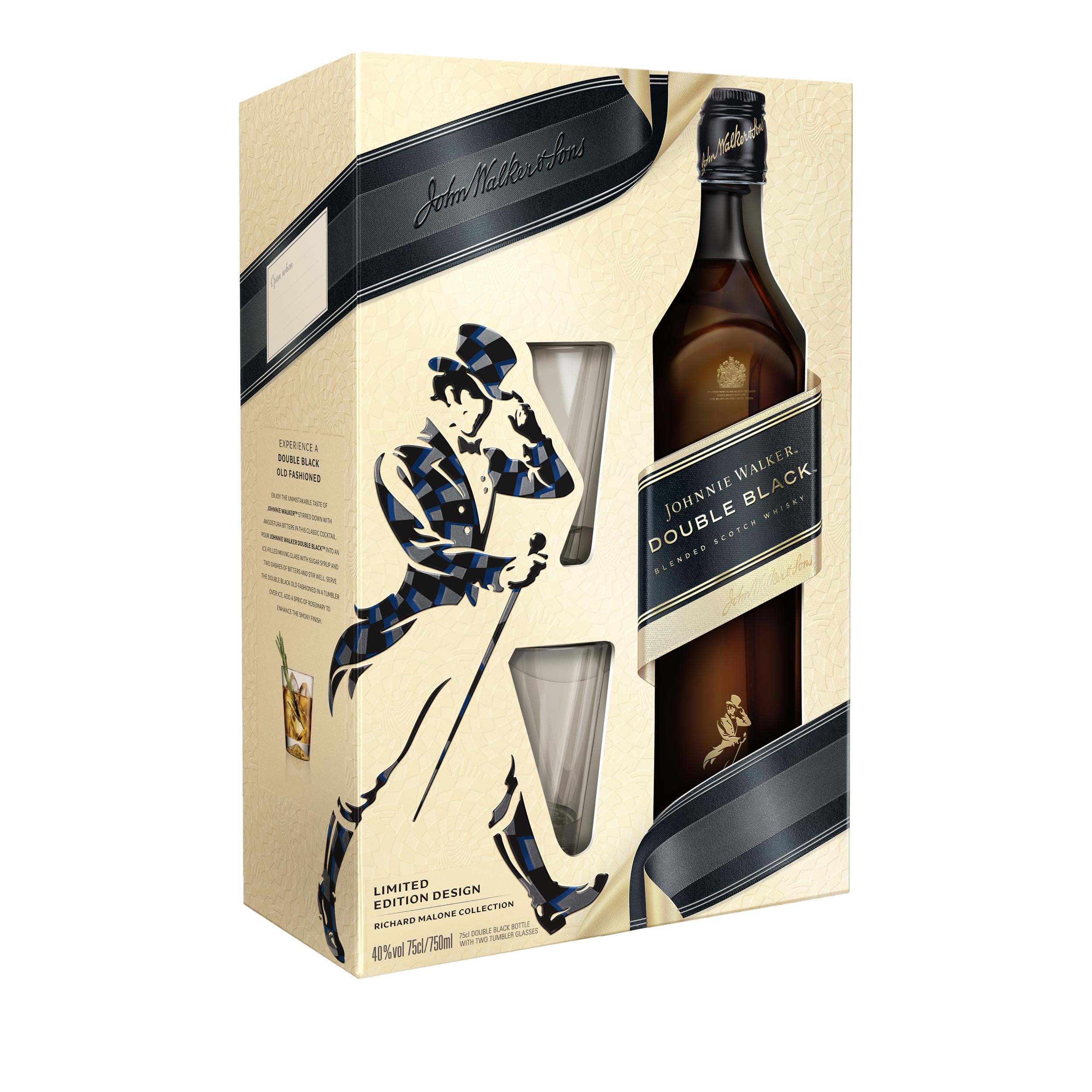 Johnnie Walker Double Black Gift Set 70cl | The Whisky Shop