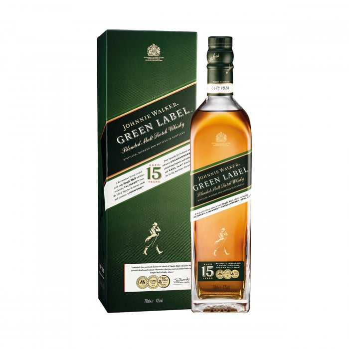 Johnnie Walker Green Label with box