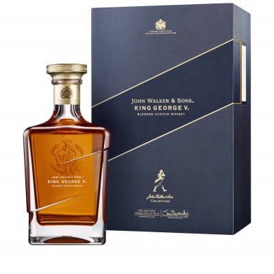 Johnnie Walker King George V with case