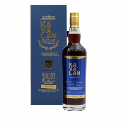 Kavalan Solist Vinho Barrique Cask Strength 58.6%