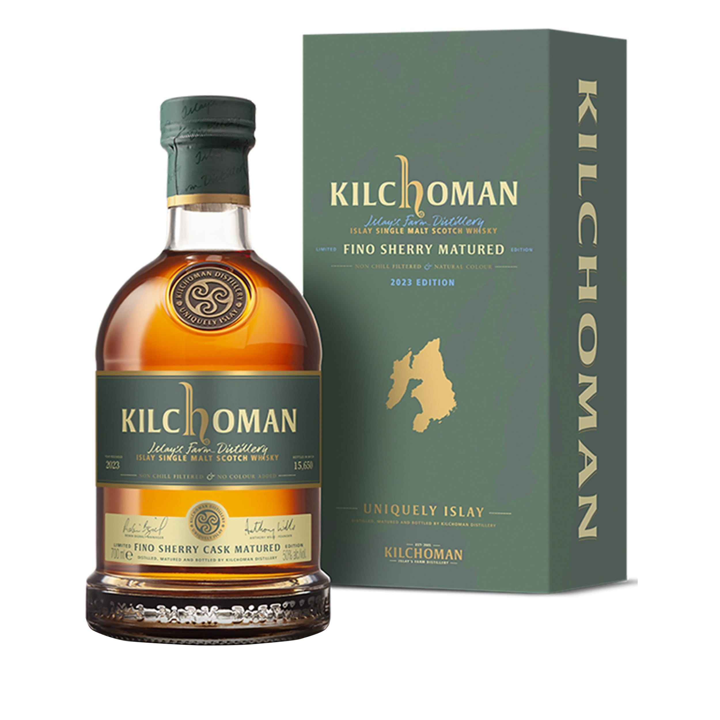 ウイスキー KILCHOMAN Fino Sherry Cask Matured 2023 Kilchoman Fino Sherry Cask Matured 2023 | The Whisky Shop