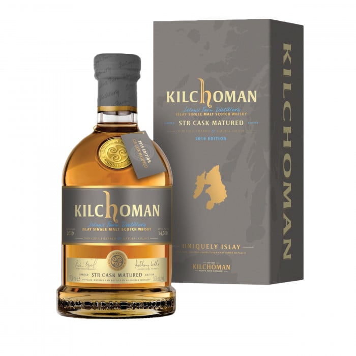 Kilchoman STR Cask Matured with box