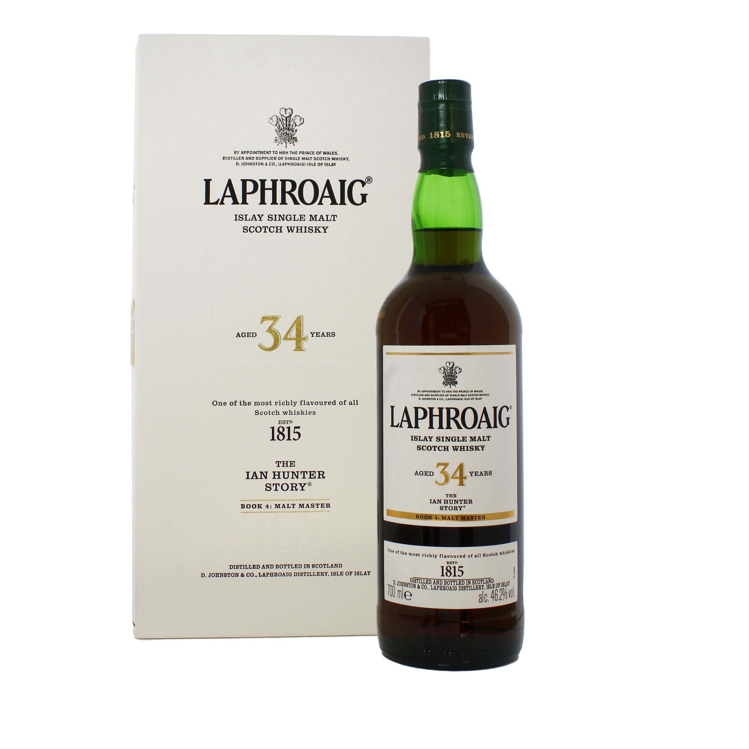 Laphroaig 34 Year Old Ian Hunter Story Book Four | The