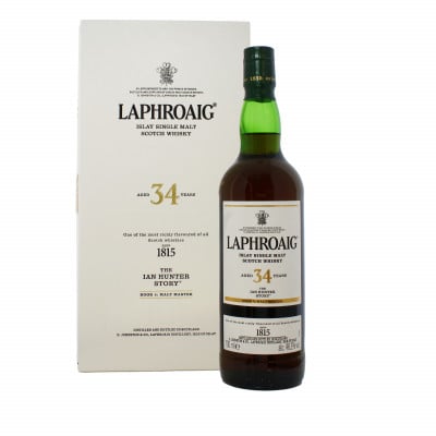 The Golden Draw: Laphroaig 34 Year Old Ian Hunter Story Book Four