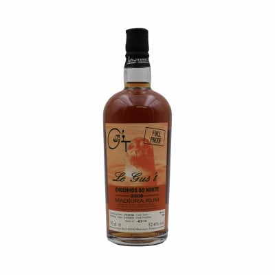 Rhum Le Gus't Engenhos Do Norte 2006 Madeira Rum Full Proof