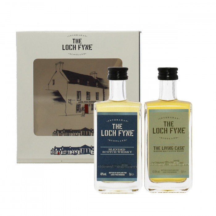 The Loch Fyne 2x5cl Batch & Blend Gift pack