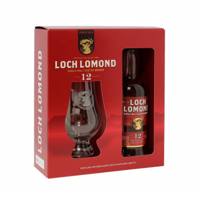 Loch Lomond 12 Year Old & Glass 20cl
