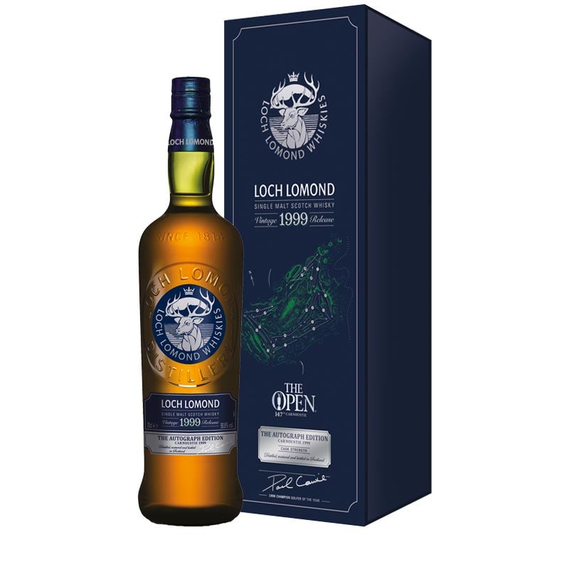 Loch Lomond 1999 Paul Lawrie Autograph Edition with box