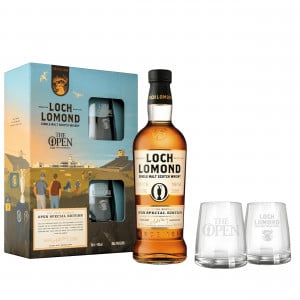 Loch Lomond Open Special Edition with 2 Glasses Gift Set 2026 Release