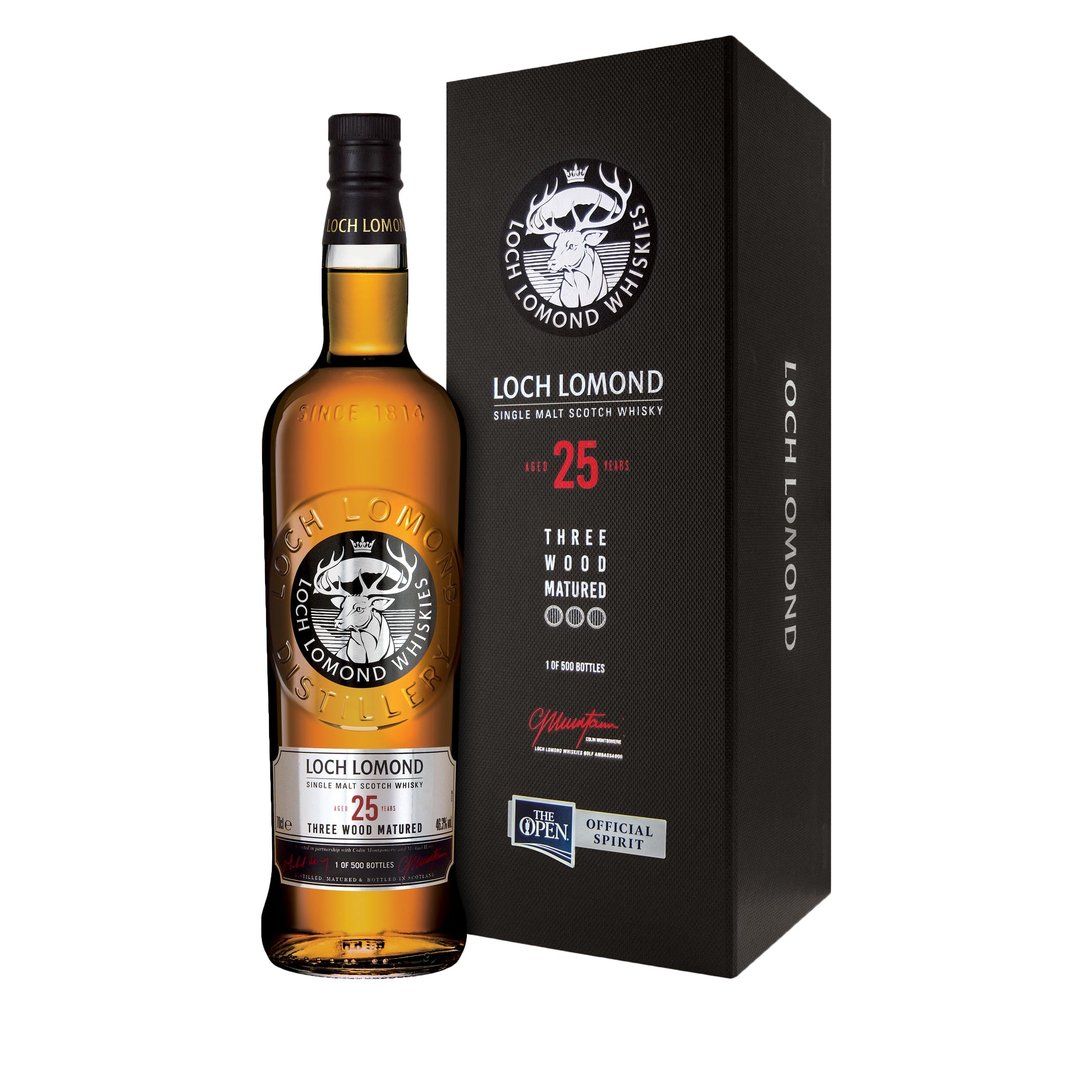 Loch Lomond 25 Year Old Triple Wood with box