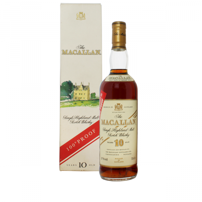 Macallan 10 Year Old 100 Proof 1990s