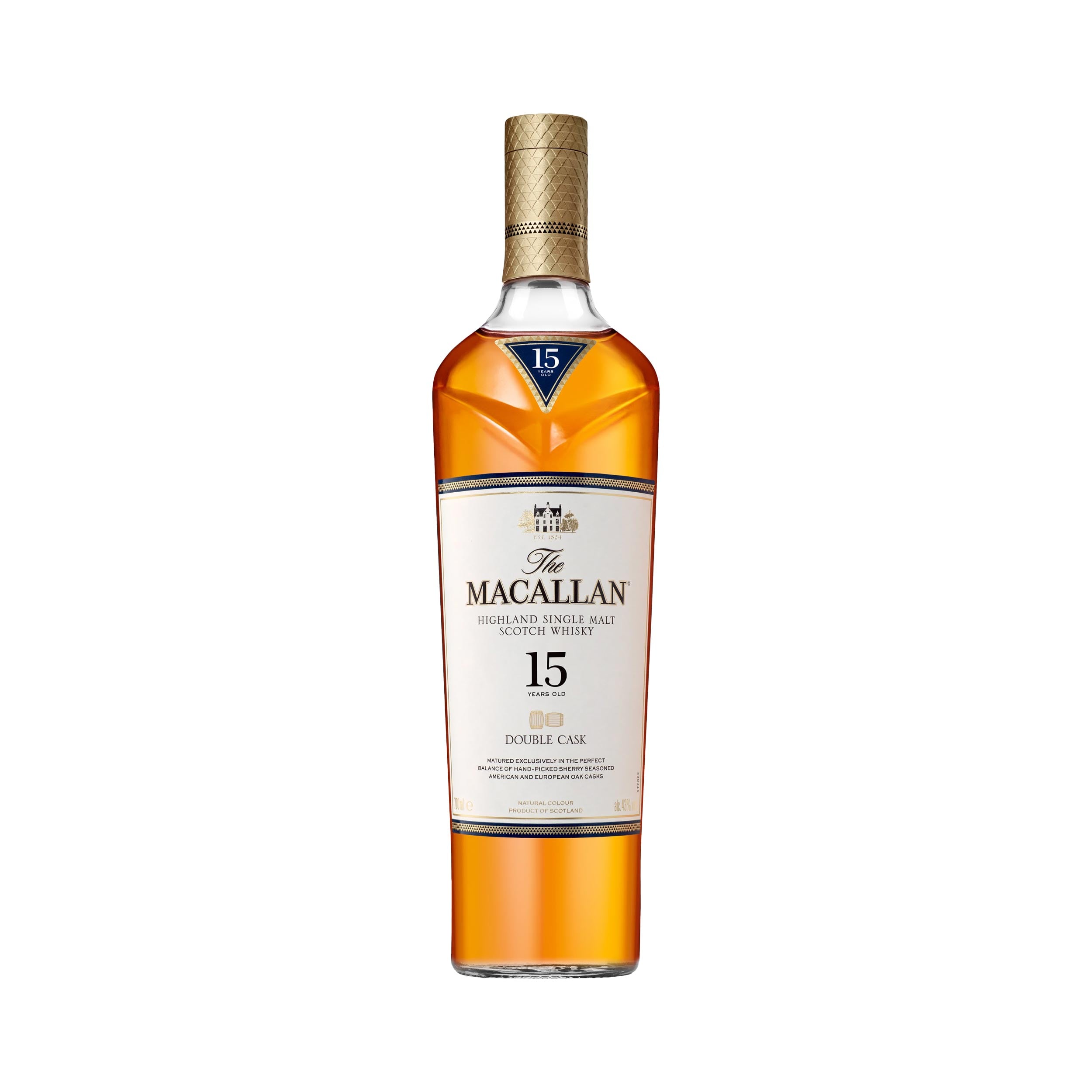 Macallan 15 Year Old Double Cask Speyside Single Malt Scotch