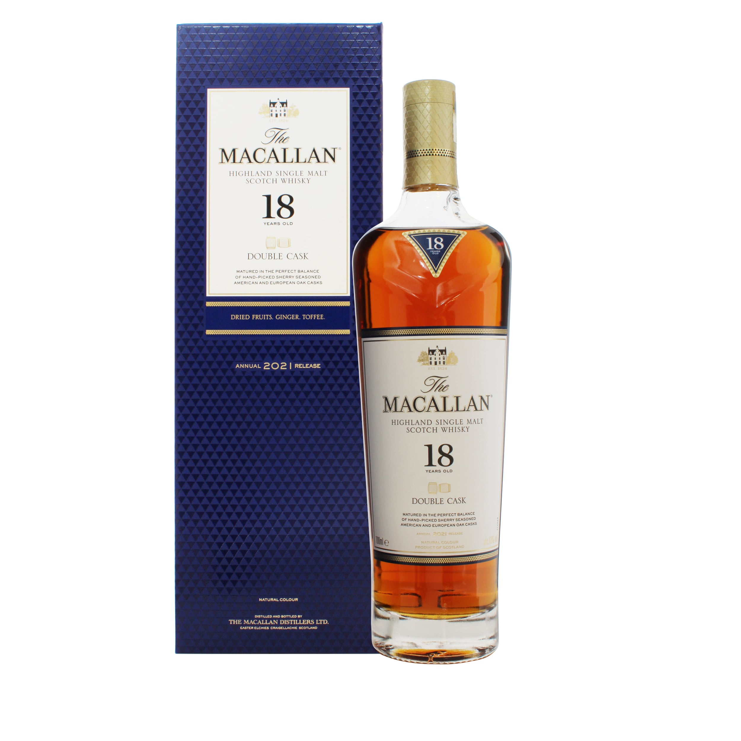 Macallan 18 Year Old Double Cask 2021 Limited Edition Speyside