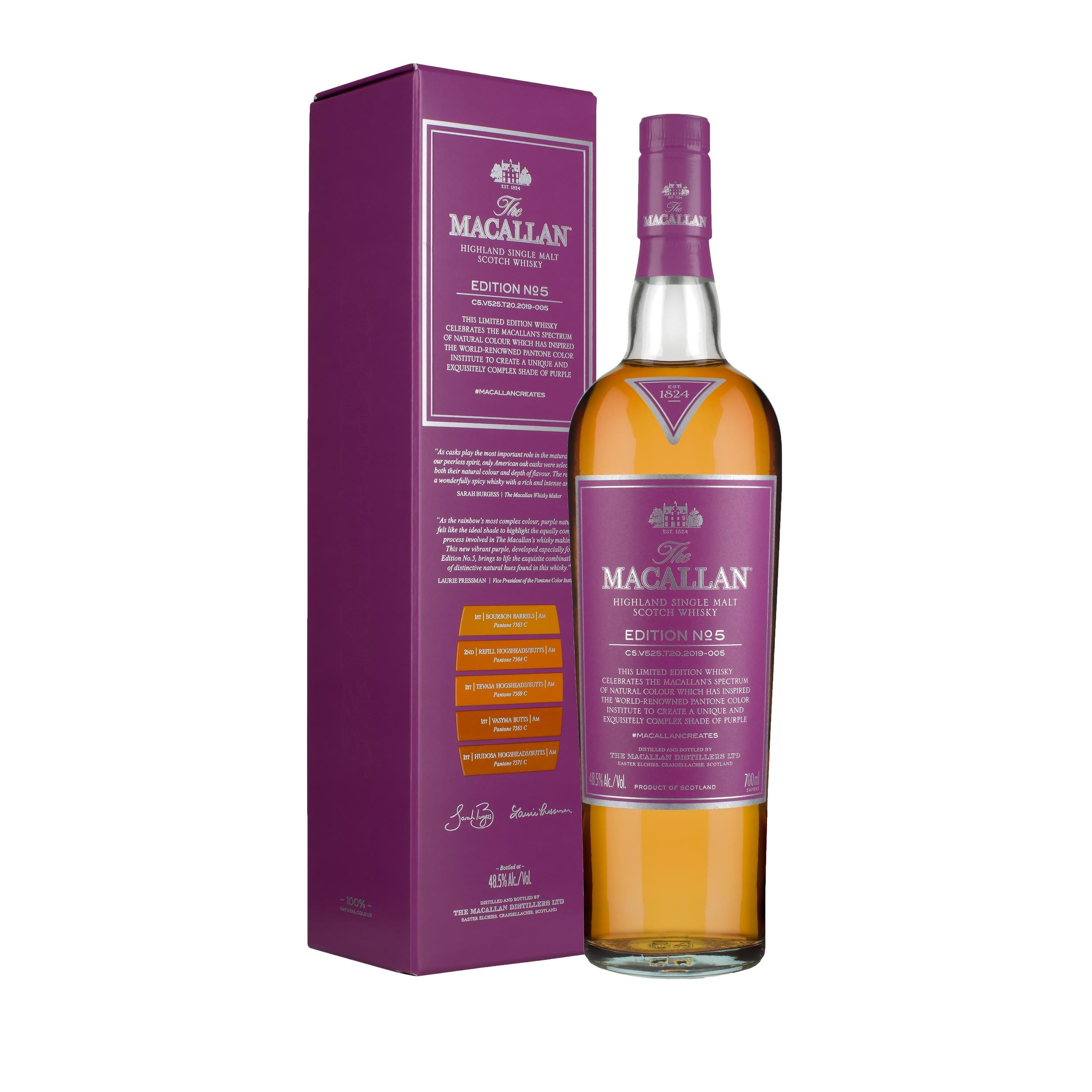 Macallan Edition No.5 Limited Edition Speyside Single Malt Scotch