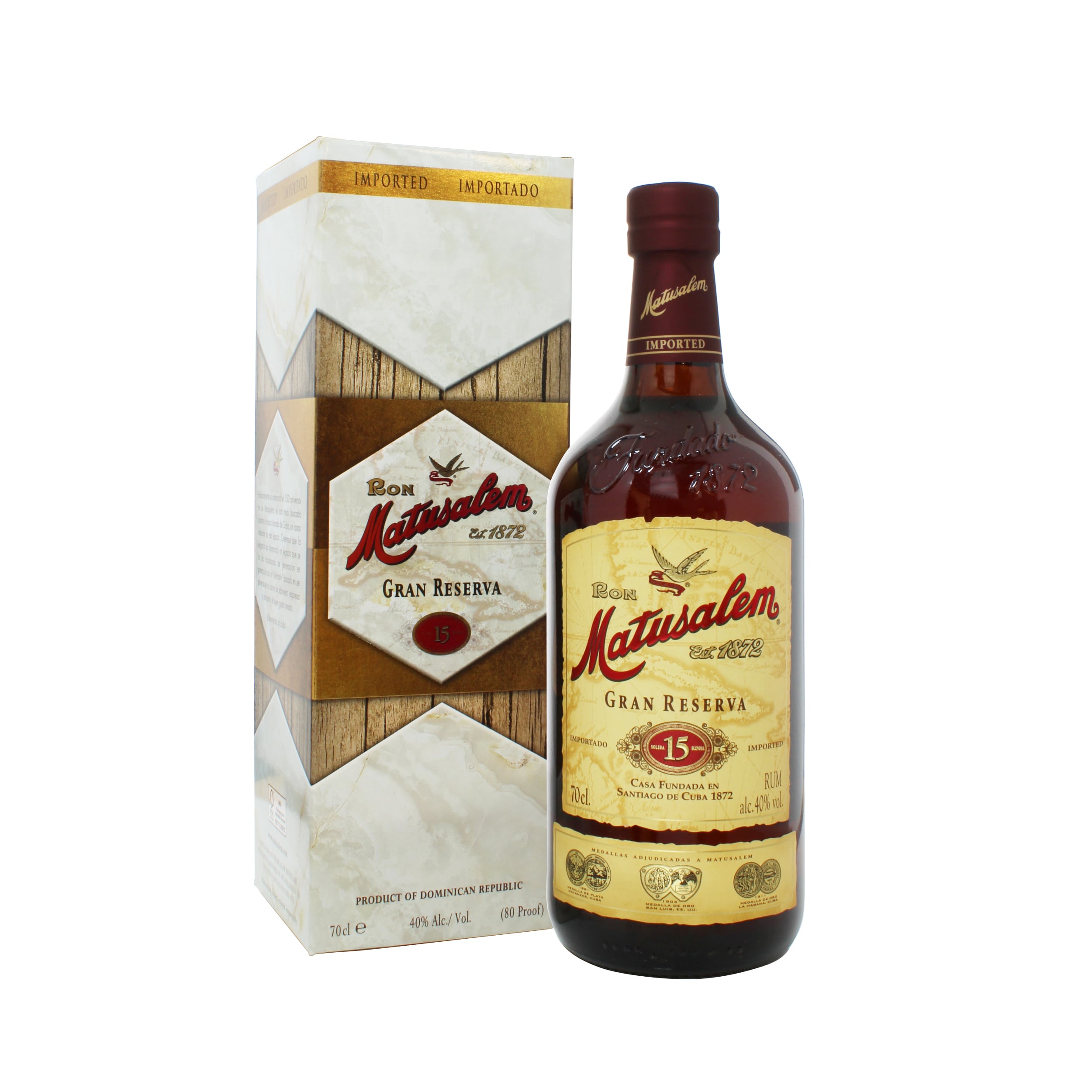 Matusalem 15 Year Old Gran Reserva Rum