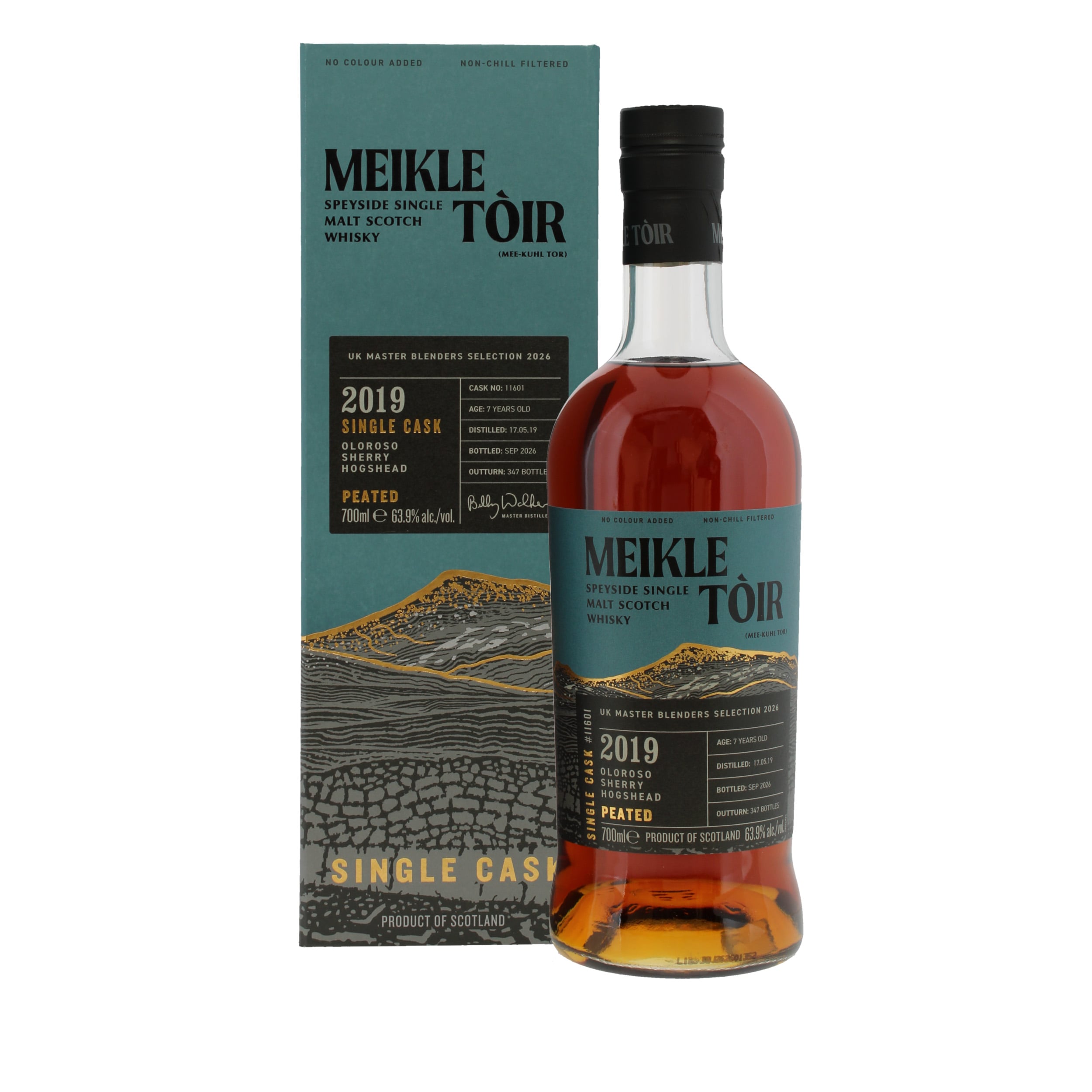 Meikle Toir 2019 Oloroso Single Cask #11601