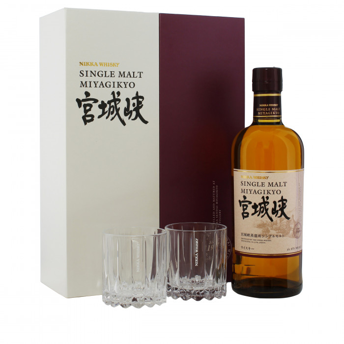 Miyagikyo Single Malt 2 Glass Gift Pack