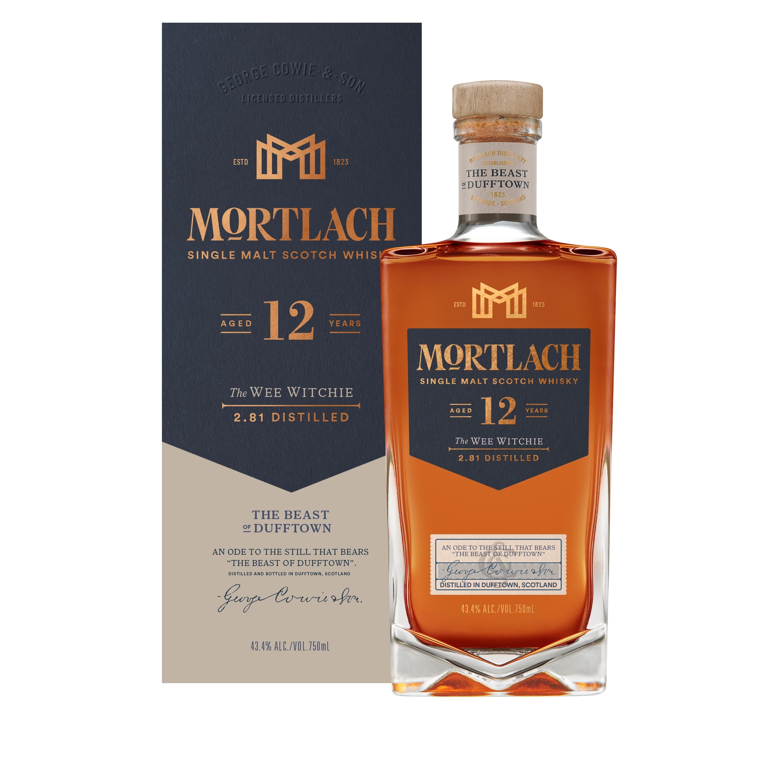 Mortlach 12 Year Old The Wee Witchie Speyside Single Malt Scotch Whisky 70cl