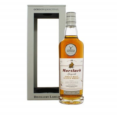 Distillery Labels Mortlach 15 Year Old