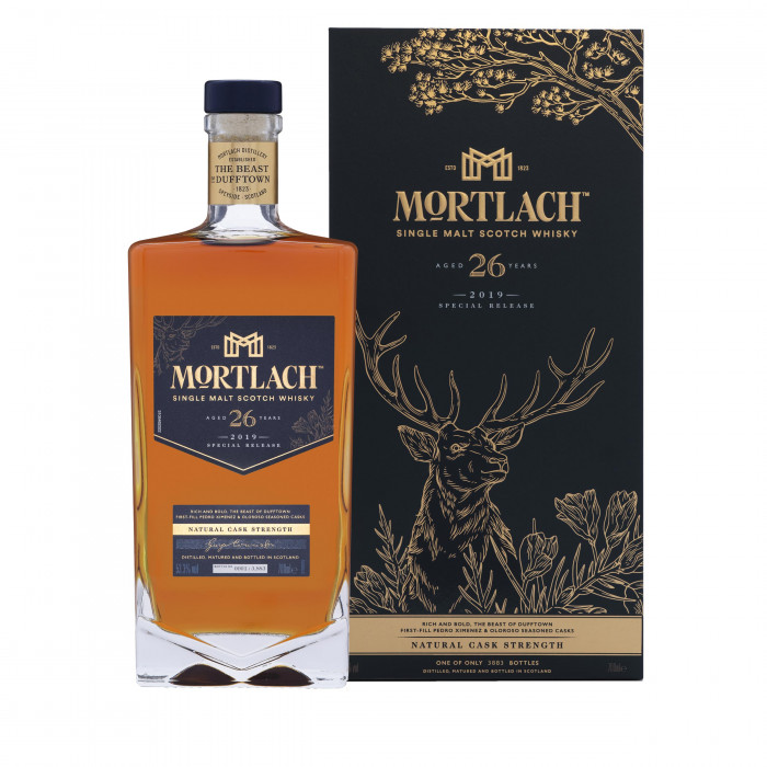 Mortlach 26 Year Old Special Releases 2019 with box