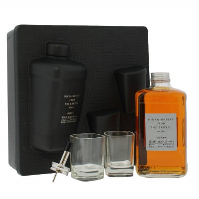 Nikka from the Barrel 2 Glass Set & Pourer Silhouette pack