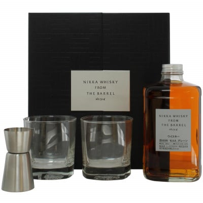Nikka from the Barrel Glass + Jigger Gift Set