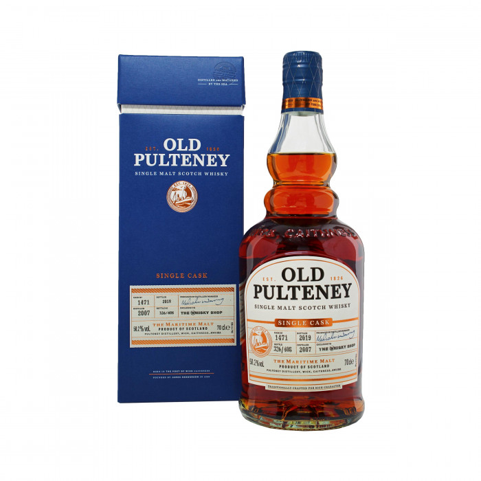 Old Pulteney 2007 Single Cask with box