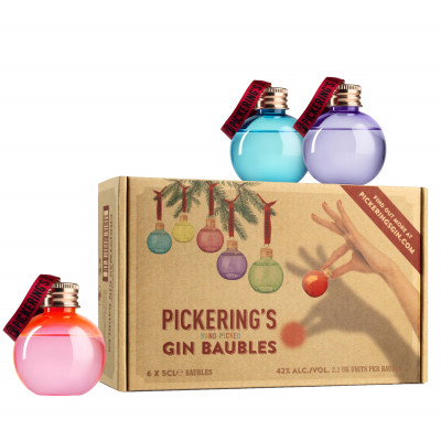 Pickering's Gin Baubles 6x5cl