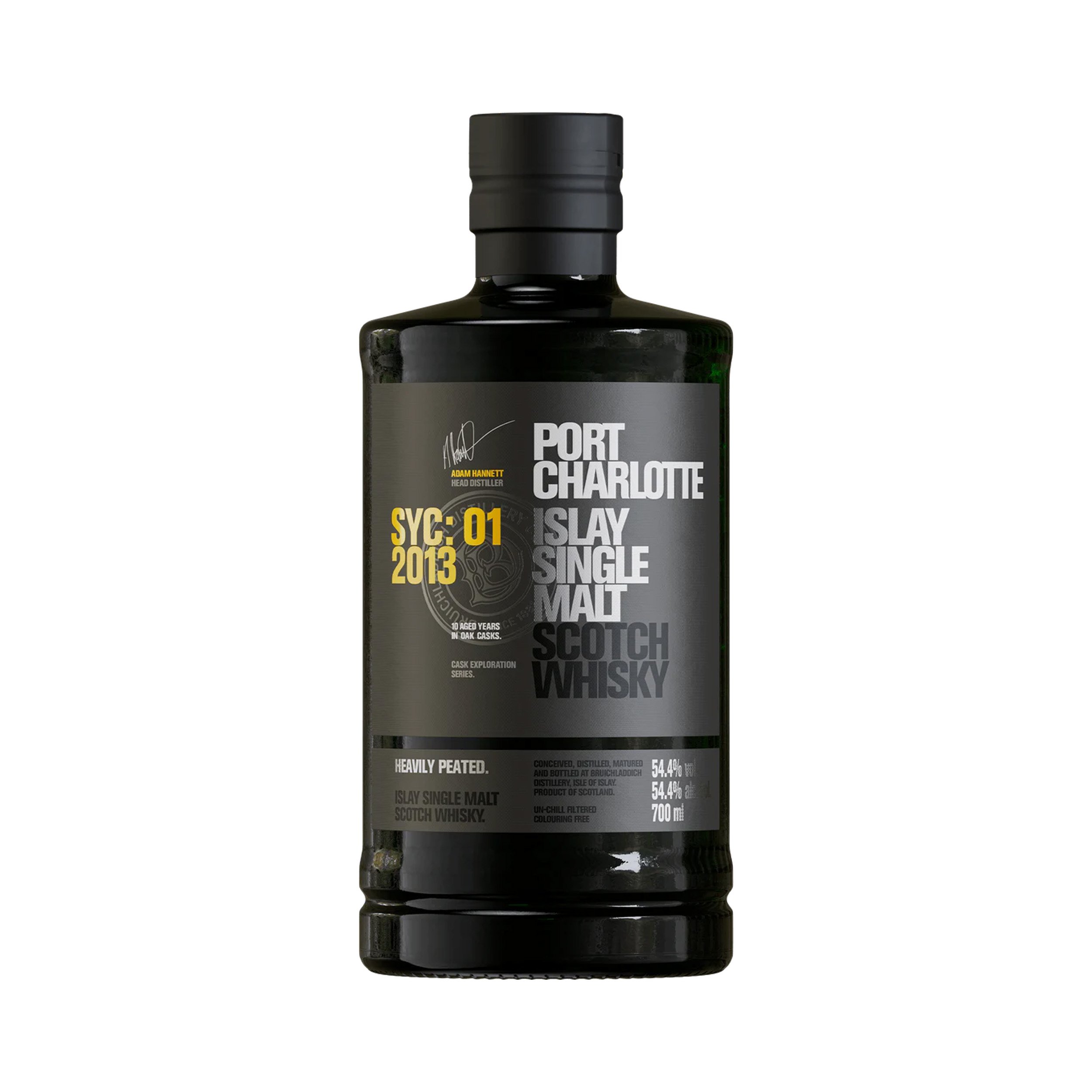ウイスキー Port Charlotte Heavily Peated 2010 700ml Port Charlotte 10 - Heavily Peated Islay Single Malt Scotch