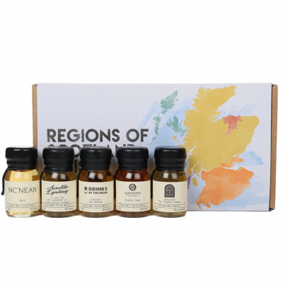Regions of Scotland Whisky Tasting Set 