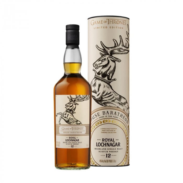 Royal Lochnagar 12 Year Old - Game of Thrones House Baratheon with box