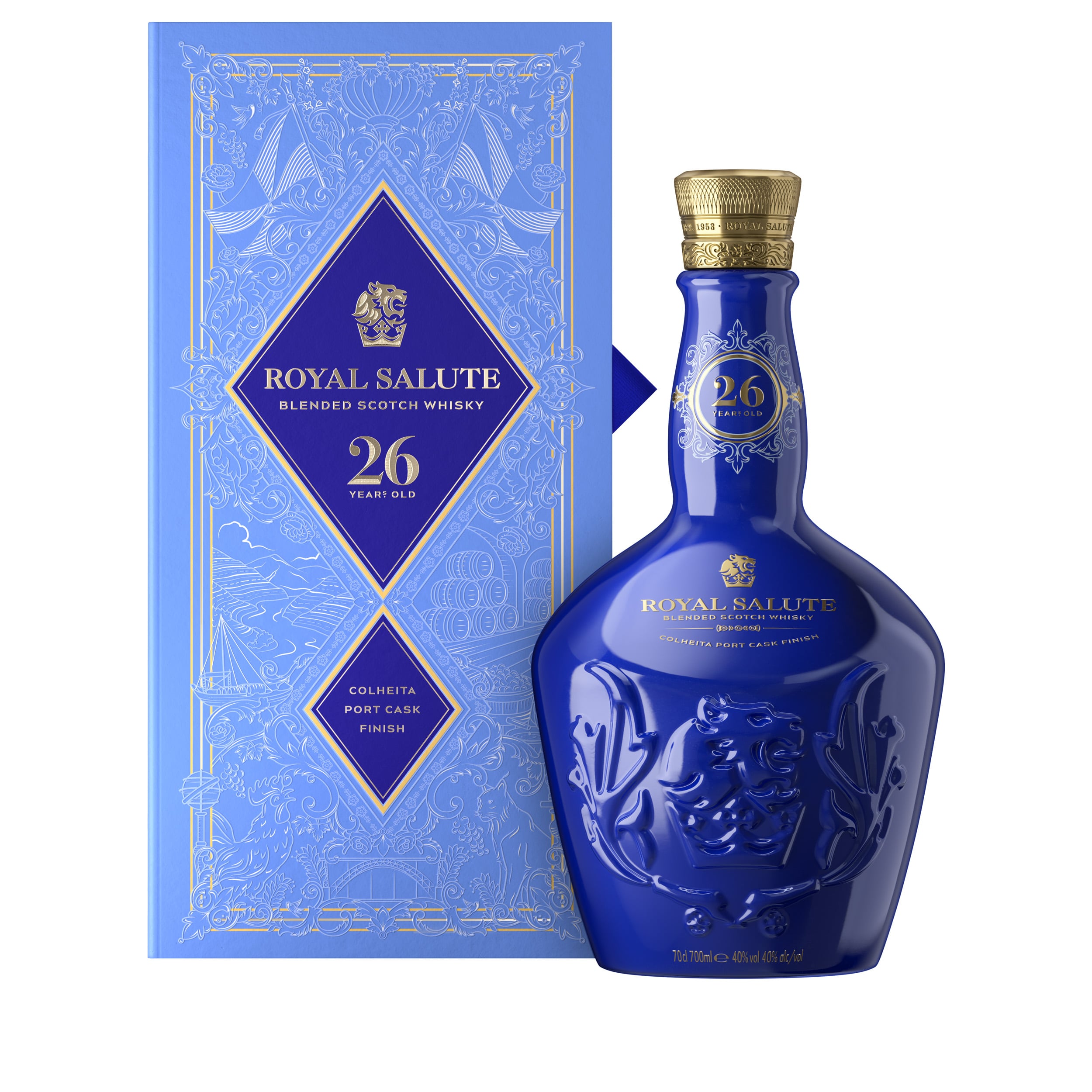 ウイスキー  Salute 21 Year Old Scotch Whisky 21 Year Old The Signature Blend - Royal Salute Scotch Whisky