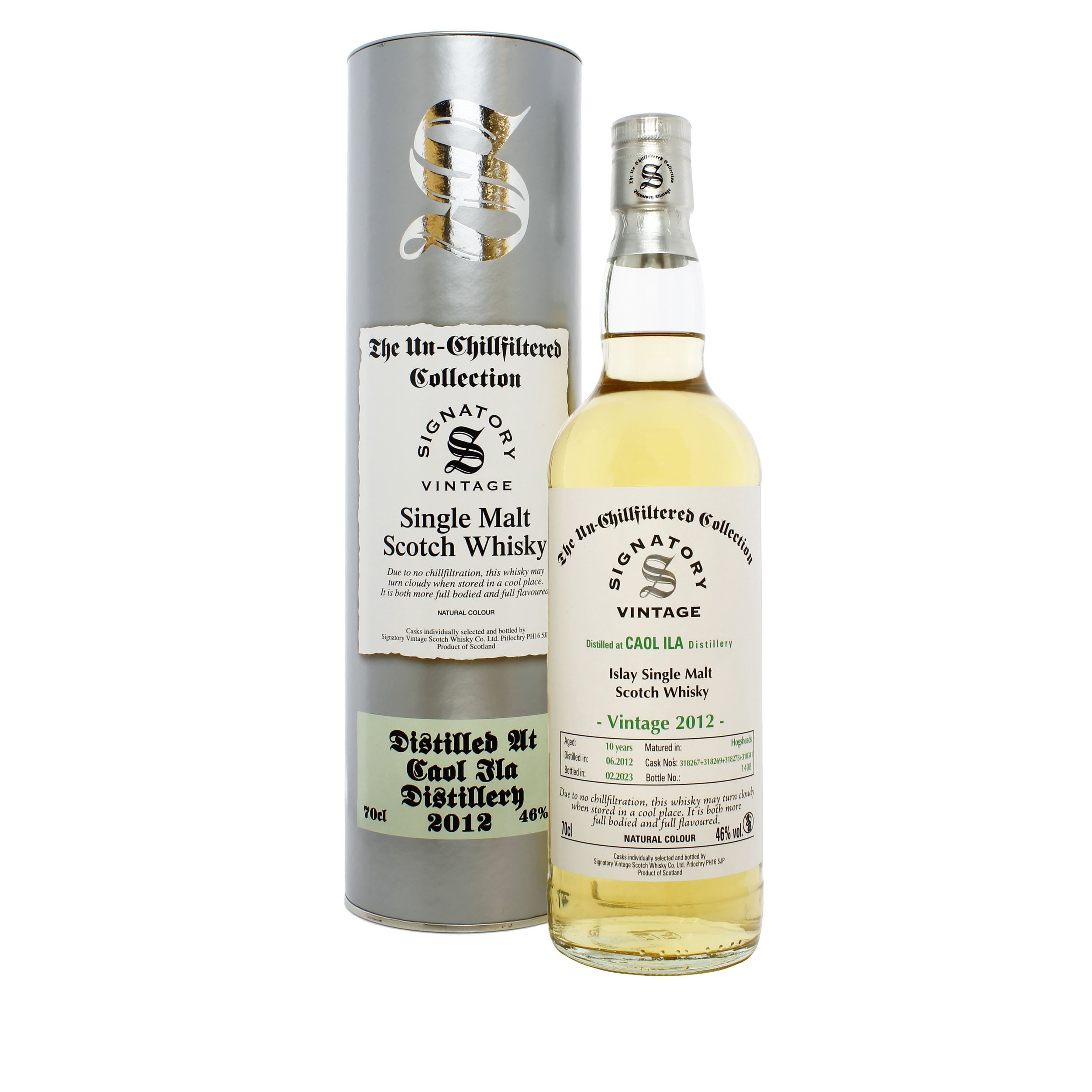 Signatory Vintage Caol Ila 2012 10 Year Old
