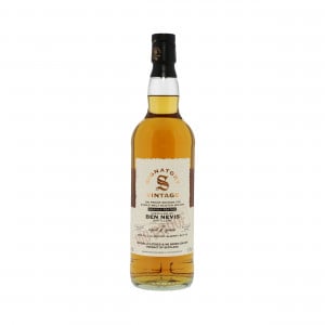 Signatory Vintage Ben Nevis 2019 7 Year Old Heavily Peated 100 Proof Edition #75