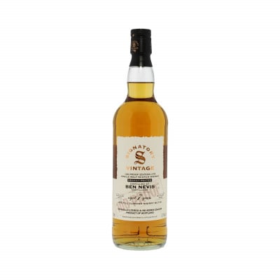 Signatory Vintage Ben Nevis 2019 7 Year Old Heavily Peated 100 Proof Edition #75