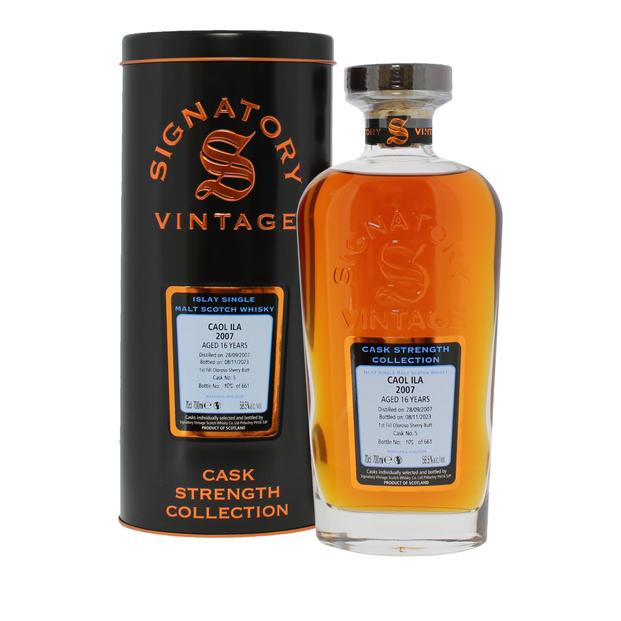 Signatory Vintage Caol Ila 2007 16 Year Old #5