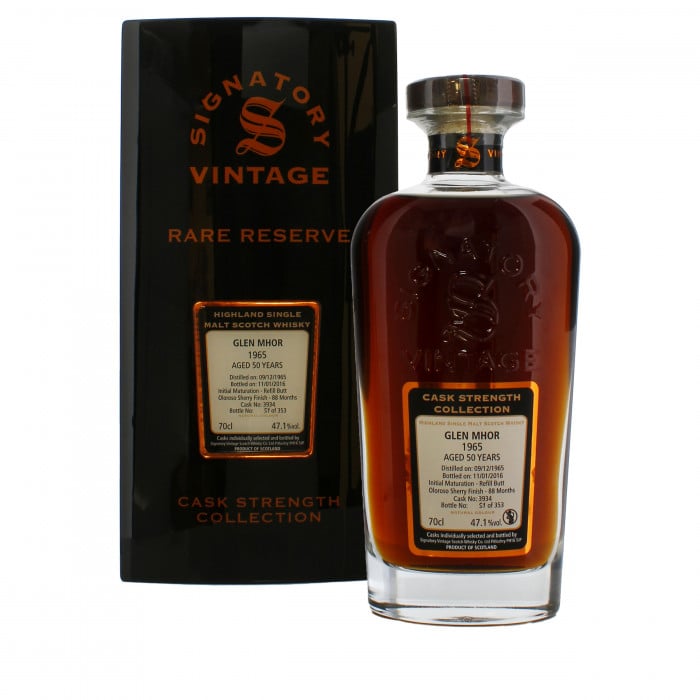 Signatory Vintage Glen Mhor 1965 50 Year Old