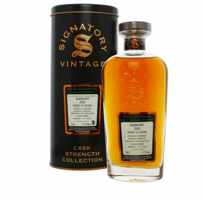 Signatory Vintage Glenlivet 2006 16 Year Old #900802