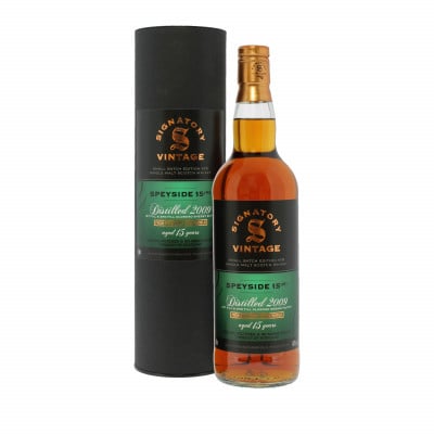 Signatory Vintage Speyside (M) 2009 15 ans Small Batch